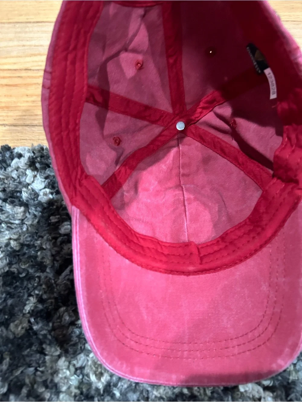 Guinness burgundy cap